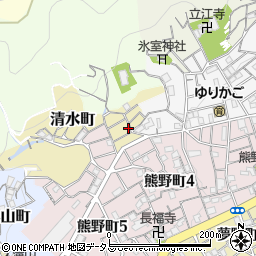 兵庫県神戸市兵庫区清水町3-1周辺の地図