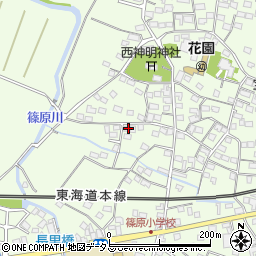 静岡県浜松市中央区篠原町9643周辺の地図