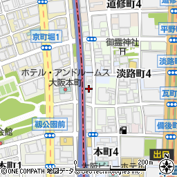 鈴江コーポレーション株式会社　大阪支店周辺の地図