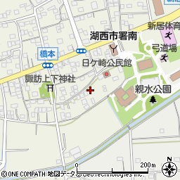 静岡県湖西市新居町浜名728周辺の地図