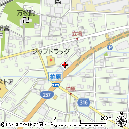 ビクトリー浜松店周辺の地図