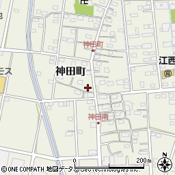 静岡県浜松市中央区神田町966周辺の地図