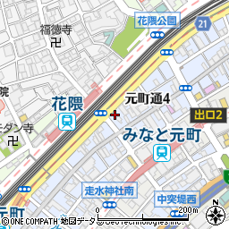 竹田商店周辺の地図