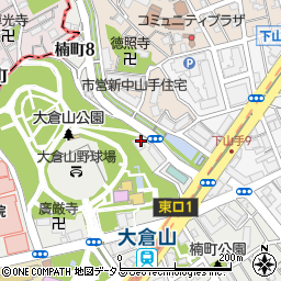 神戸市立　清風児童館周辺の地図