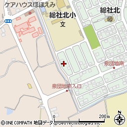 岡山県総社市泉3-8周辺の地図