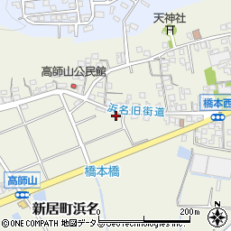 静岡県湖西市新居町浜名1413周辺の地図