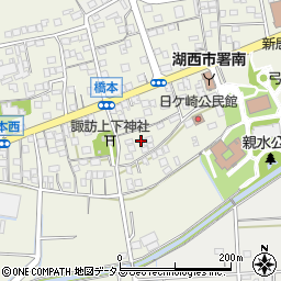 静岡県湖西市新居町浜名794-3周辺の地図