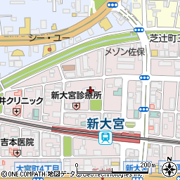 奈良県奈良市芝辻町4丁目8周辺の地図