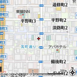 クーリア周辺の地図