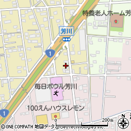 東京屋 芳川支店周辺の地図