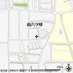 愛知県豊橋市西七根町南六ツ峰周辺の地図