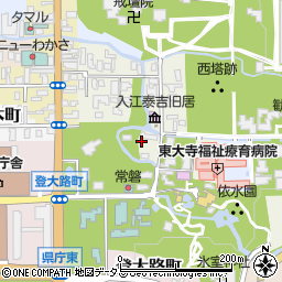奈良県奈良市水門町53周辺の地図