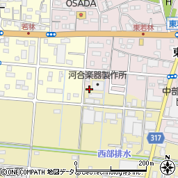 静岡県浜松市中央区新橋町219周辺の地図