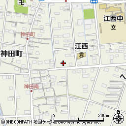 静岡県浜松市中央区神田町209周辺の地図