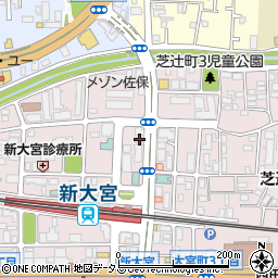 上野事務所周辺の地図