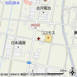 静岡県浜松市中央区神田町1170周辺の地図