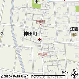 静岡県浜松市中央区神田町967周辺の地図