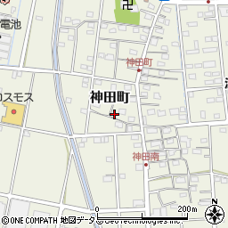静岡県浜松市中央区神田町964周辺の地図