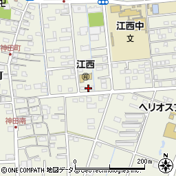 静岡県浜松市中央区神田町174周辺の地図