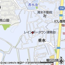 三重県津市垂水2010-32周辺の地図