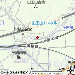 岡山県岡山市東区宍甘439周辺の地図