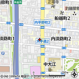 ＲＡＮＡ内淡路周辺の地図