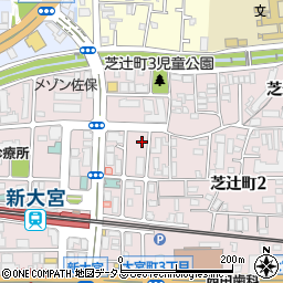 産経新聞奈良大宮専売所周辺の地図