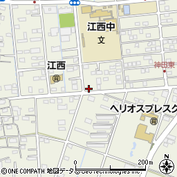 静岡県浜松市中央区神田町111周辺の地図