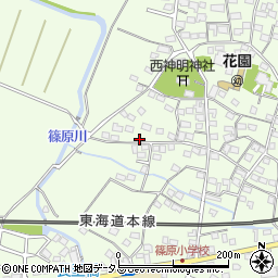 静岡県浜松市中央区篠原町9346周辺の地図