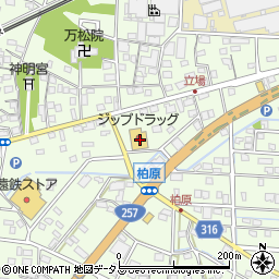 静岡県浜松市中央区篠原町14157周辺の地図
