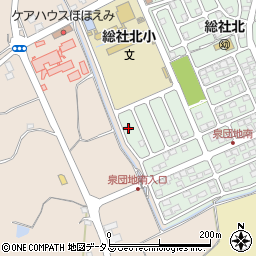 岡山県総社市泉3-6周辺の地図