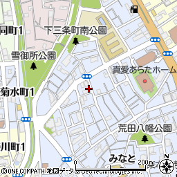 兵庫県神戸市兵庫区荒田町3丁目62-12周辺の地図