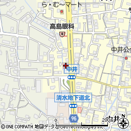 渡里歯科医院周辺の地図