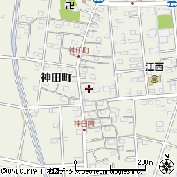 静岡県浜松市中央区神田町716周辺の地図