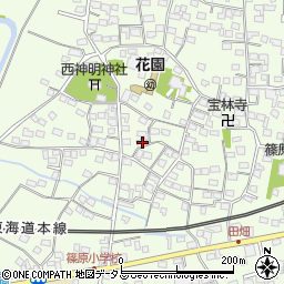 静岡県浜松市中央区篠原町9368周辺の地図