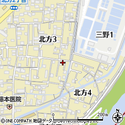 北方Ａコーポ周辺の地図