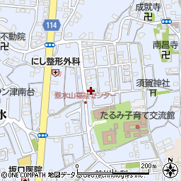 三重県津市垂水1198-8周辺の地図