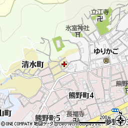 兵庫県神戸市兵庫区清水町2周辺の地図
