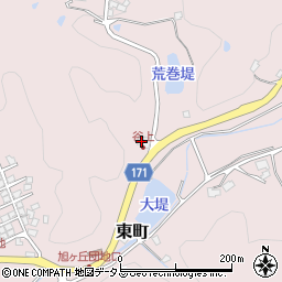 島根県益田市東町41-55周辺の地図