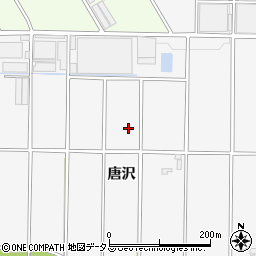 愛知県豊橋市西七根町唐沢周辺の地図
