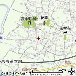 静岡県浜松市中央区篠原町9365周辺の地図