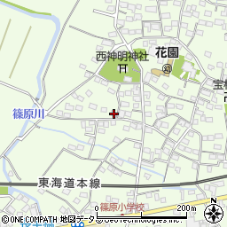 静岡県浜松市中央区篠原町9349周辺の地図