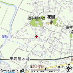 静岡県浜松市中央区篠原町9361周辺の地図