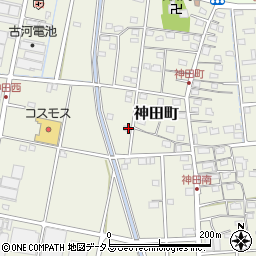 静岡県浜松市中央区神田町1006周辺の地図