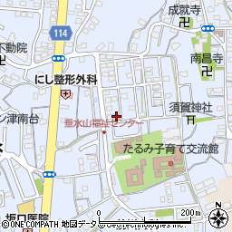 三重県津市垂水1198-7周辺の地図
