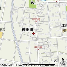 静岡県浜松市中央区神田町968周辺の地図