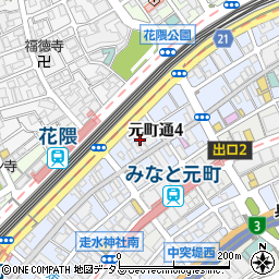 ライオンズマンション神戸元町第２周辺の地図