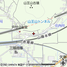 岡山県岡山市東区宍甘461周辺の地図