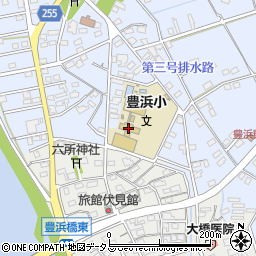 磐田市立豊浜小学校周辺の地図