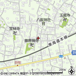 静岡県浜松市中央区篠原町3999周辺の地図